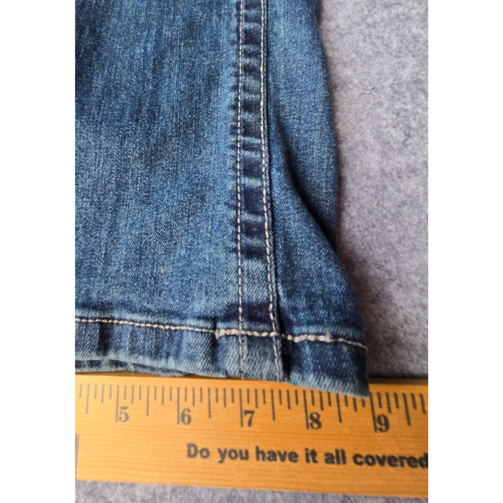Original Berne Men's Work Jeans Blue Denim Straight Leg Whiskered 32x32.5 - Picture 7 of 15
